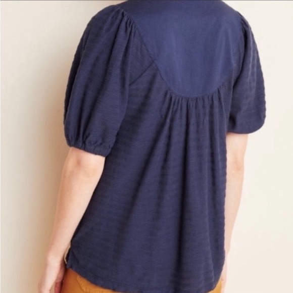 ANTHROPOLOGIE ELINOR TOP - Picture 4 of 8